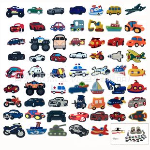 Removable Crocs Accessories Traffic Series Shoes Flower Accessories Garden Shoes Mobile Phone Case Beach Bag DIY Accessories