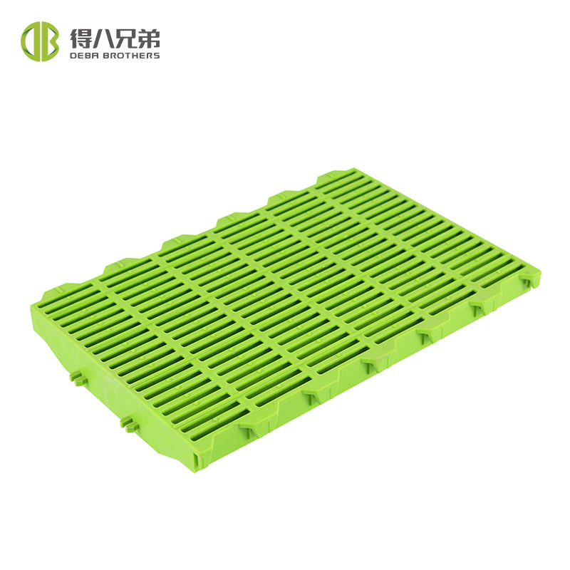 placa de fuga de estiércol de plástico antideslizante y resistente a la corrosión de alta resistencia para la cría de ganado