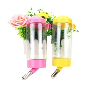 Wholesale simple hanging automatic pet water dispenser ball type dog water dispenser cat water bottle 500ml