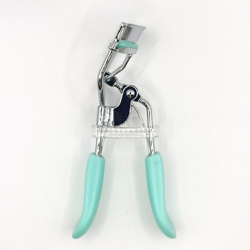 Mango de lengua de pato herramientas de belleza portátiles pestañas falsas dispositivo auxiliar regular rizador de pestañas maquillaje de mujeres en stock al por mayor