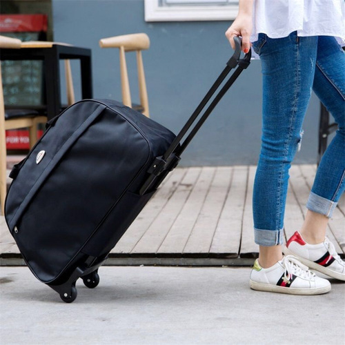 Rolling suitcase short trip unisex large capacity travel bag for women, boarding rolling suitcase travel bag, travel bag, hand-held travel bag