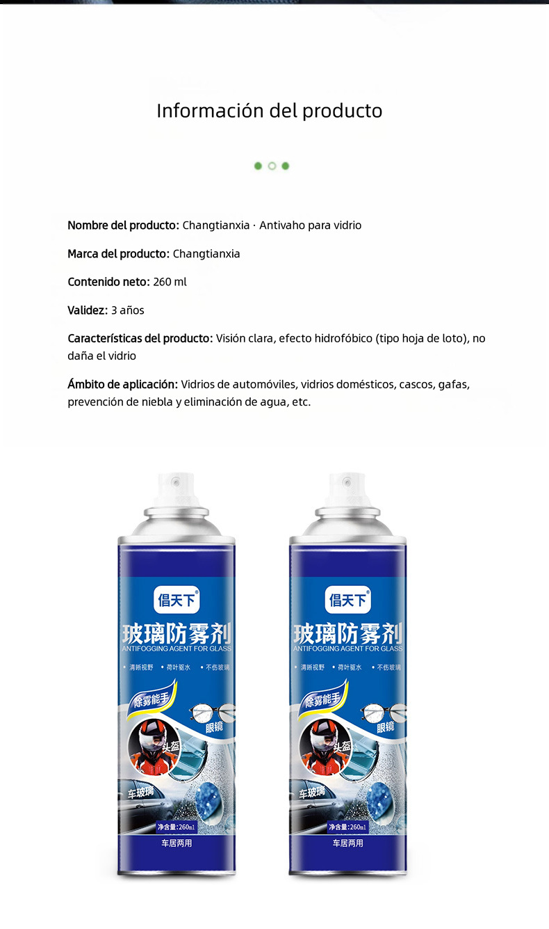 Cross-Border Car Anti-Fog Spray, Rain-Proof, Waterproof, Anti-Fogging Lens, Car Window, Household Car Glass Anti-Fog Agent Wholesale