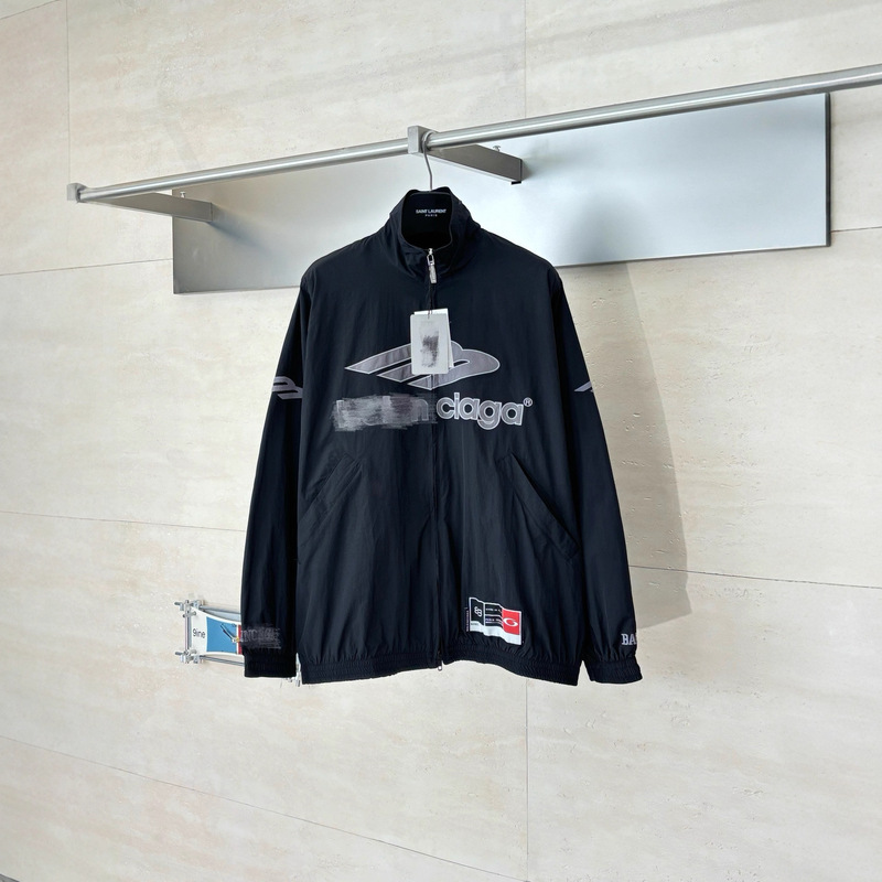 Correct Version B Brand Fw25 Ski 3B Embroidered Printed Football Sports Woven Jacket