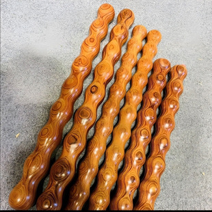 Desert Ironwood Massage Stick for Home Use, Gourd Stick for Back Pain Relief, Shoulder and Neck Massage Hammer, Solid Wood