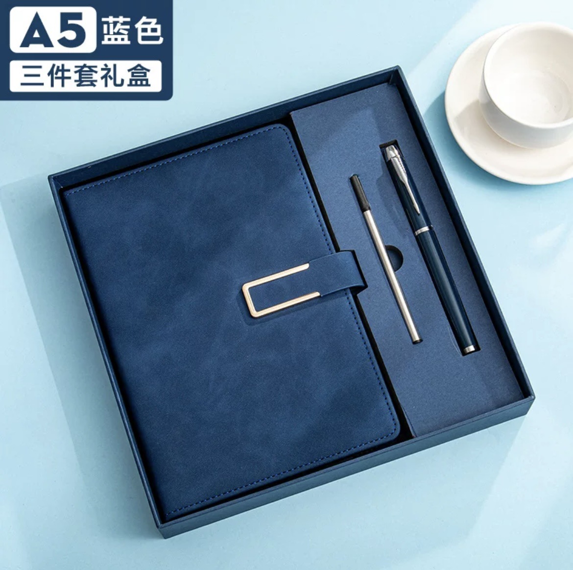 A5 - Azul - Caja de regalo