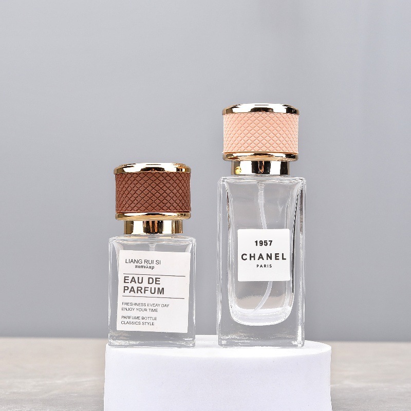 高級 30ML 角型香水詰め替えボトル ポータブルスプレー 50ML 香水ボトル 空ボトル プッシュ式ネジ口 大容量|undefined