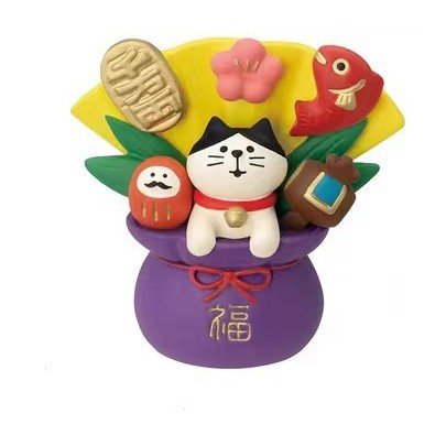 복주머니 고양이