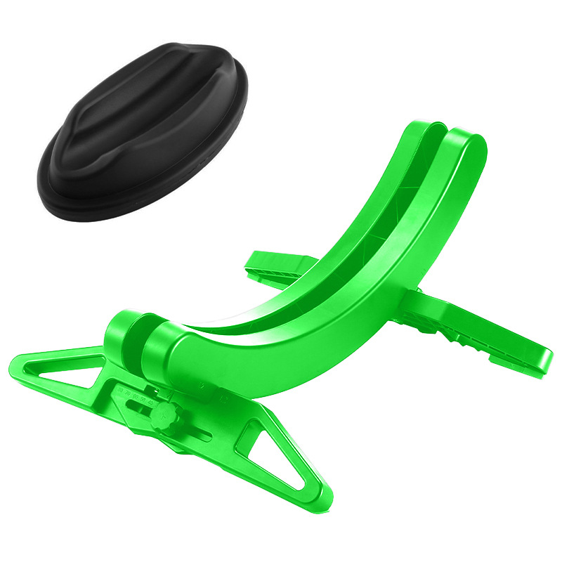 Type a round corner-green + front wheel pad
