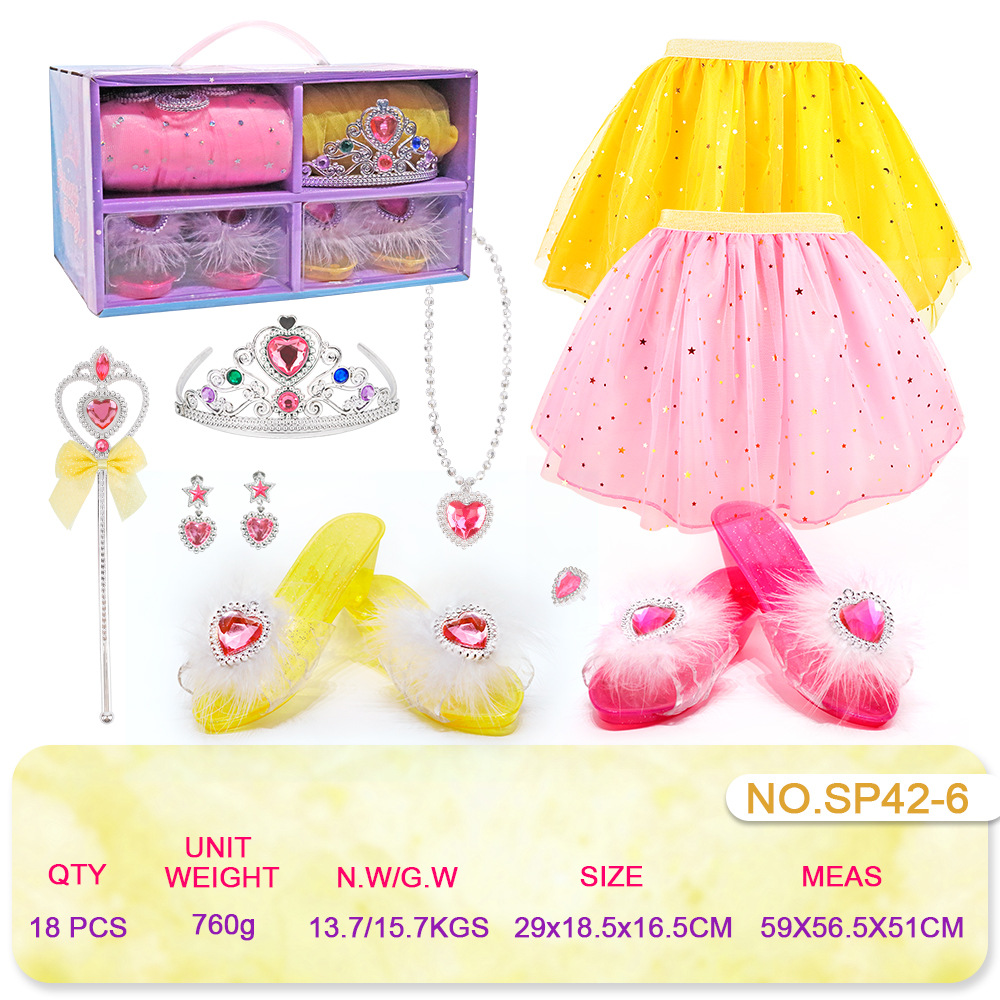 1416g Weight Dress Up & Pretend Play Toys Type Plastic Material Crown Pattern Cute Style Crown Plastic Dress Up & Pretend Play 5