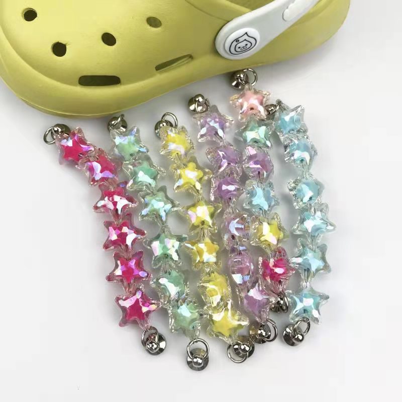 fashionable Crocs-style slippers
