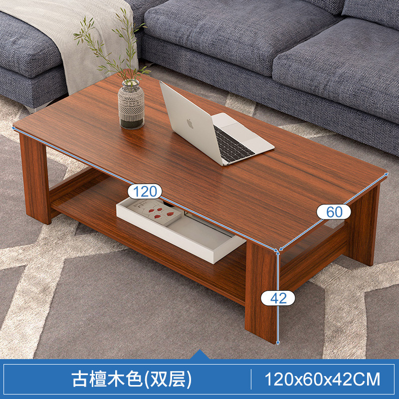 Simple moderna mesa de café TV gabinete sala de estar casa pequeña mesa simple dormitorio nórdico pequeña mesa de café sentado mesa de té