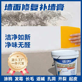 佰玔补墙膏墙面修补膏墙面翻新修补膏家用防水防霉不掉粉代发批发