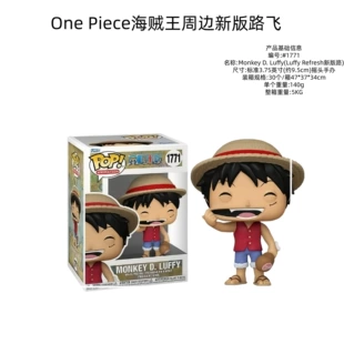 Подвижная фигурка Луффи One Piece