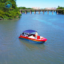 跨境专供6米HDPE滚塑渔船海水养殖旅游观光船可配船外机动力装置