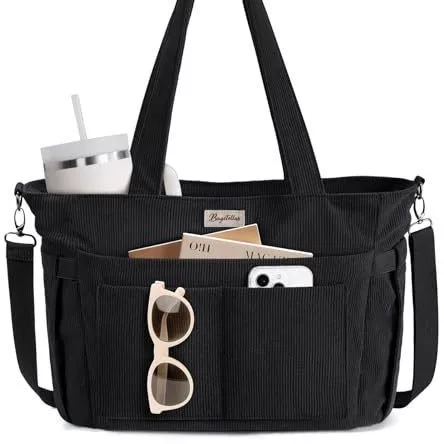 New Style Women's Shoulder Bag, Hot-Selling Women's Bag, Corduroy Multi-Functional Bag, Large Capacity, Fashionable Women's Crossbody Bag