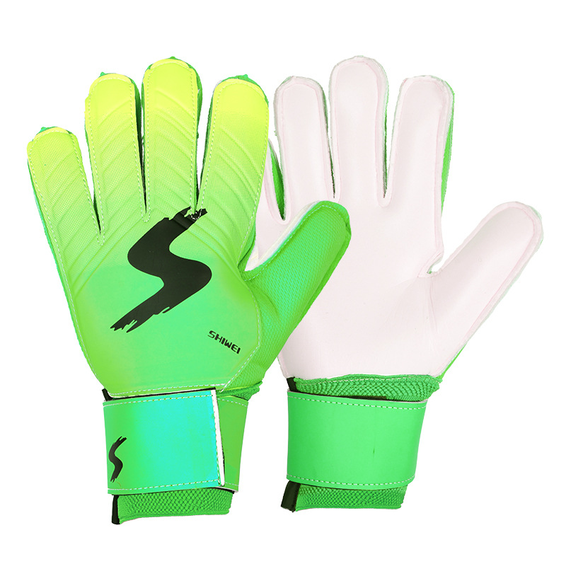 Torwart-Fußballhandschuhe, atmungsaktiv, für Kinder, Grundschüler, Profi, Fingerschutz, rutschfest, abriebfest, für Erwachsene, Training, Herren_voghion.com