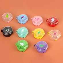 夜光恐龙拉杆箱收纳盒sheinins风迷你喜糖盒塑料包装盒玩具首饰pv