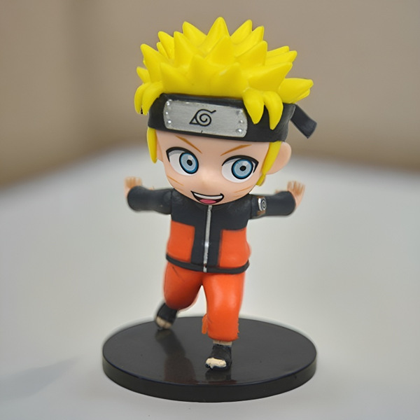 Naruto Handmade Xiao organiza muñecas de dibujos animados con tierra, modelos de juguetes, niños, estudiantes de anime de escritorio