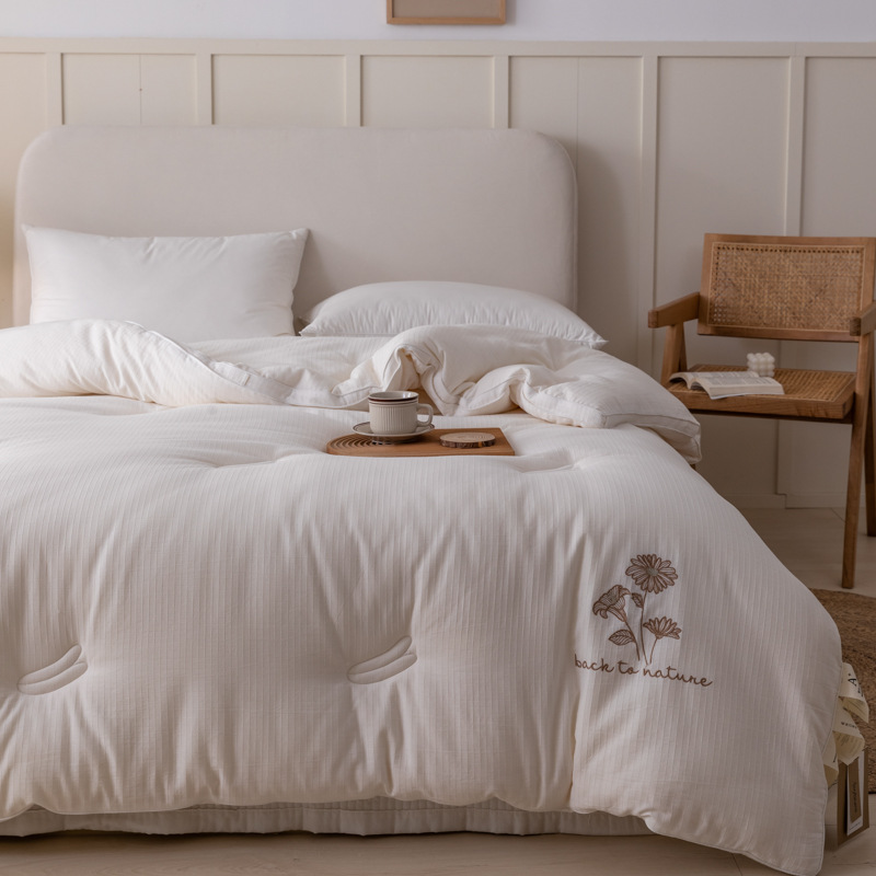 Chinese Style Class AMaternal And Infant Grade Pure Cotton Soy Fiber Quilt Spring,Summer,Autumn And Winter Quilt Core Pure Cotton Quilt Raw Cotton Soybean Quilt