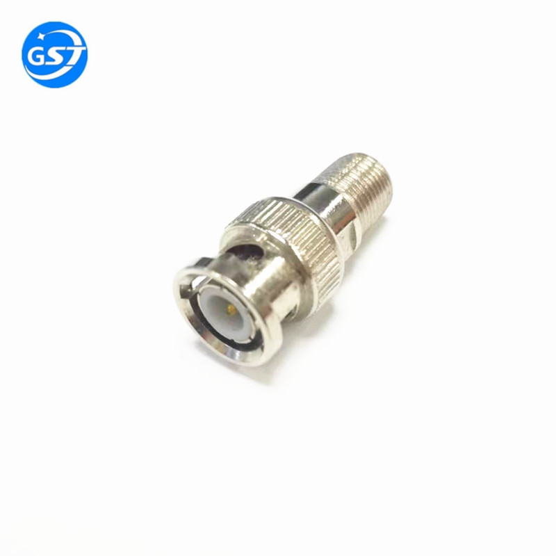BNC公转F母大头BNC公头转英制F母头 Q9转接头 BNC公转F母外螺纹