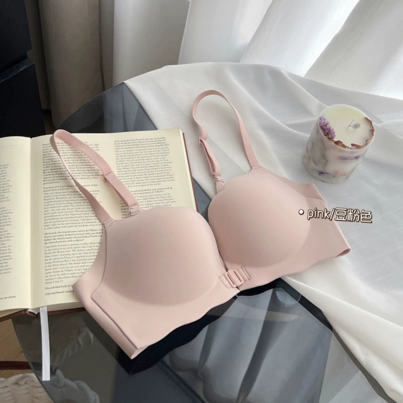 Japanese underwear, thin push up bra, supporting steel ring bra, bra top