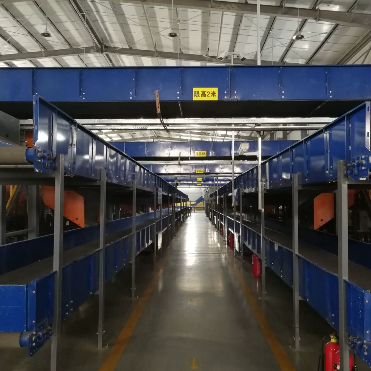 Заводское проектирование и производство Почтовое отделение Экспресс-логистики конвейерная линия сортировки посылок складская Логистика сортировочная линия