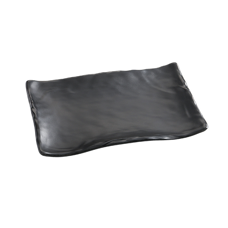 Vajilla de melamina Placa de porcelana de imitación olla caliente tienda de barbacoa plato especial plato de plástico comercial plato frío pinchos fritos Placa de barbacoa