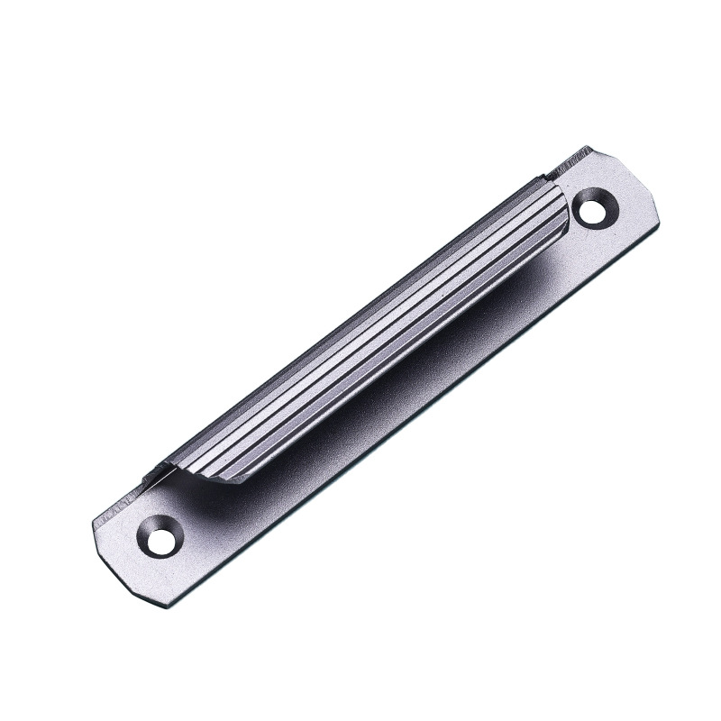 Moderno simple y abierto sin perforación mango de cajón autoadhesivo mango de puerta de aleación de aluminio de alta calidad mango de cajón
