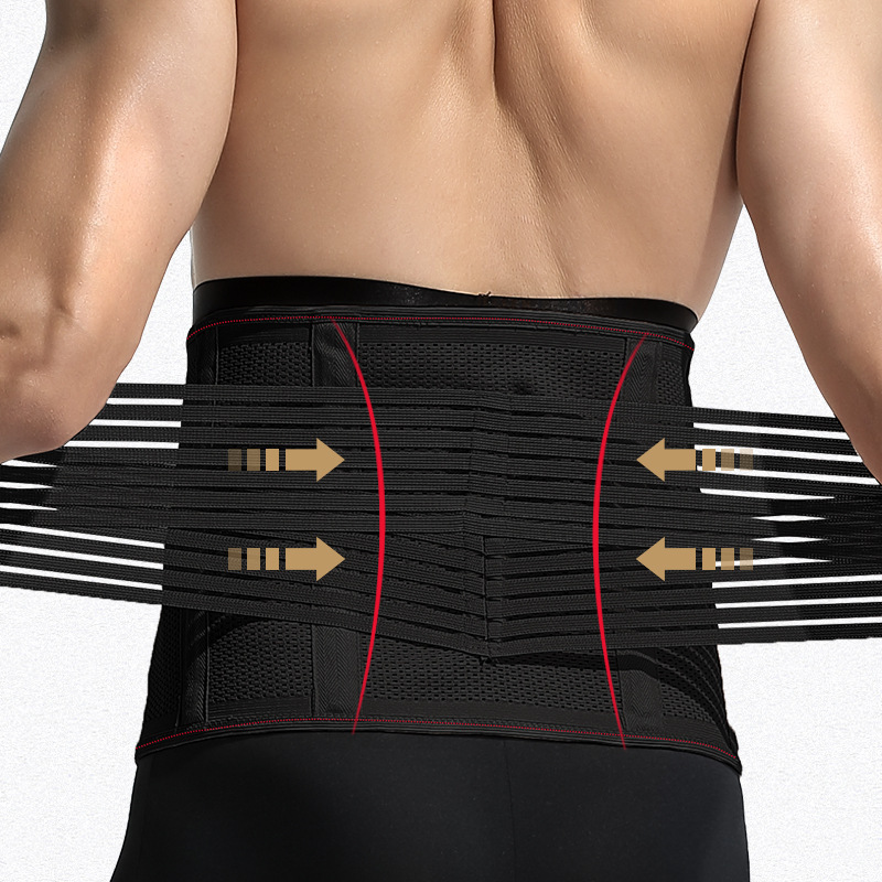 Men's Belly Belt Belt Belt Comfortable Body-fitting Sports Fitness Men's Belly Belly Pocket Waist Cover Invisible Base Waist Cover