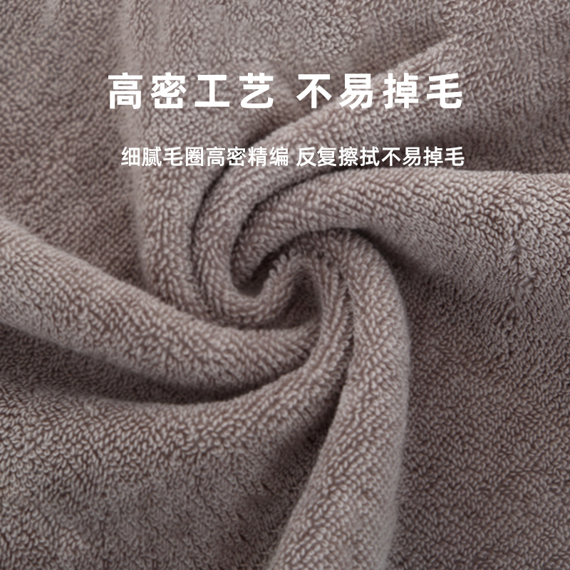 Toallas de algodón personalizadas embalaje independiente algodón clase A logo bordado regalo bienestar Gaoyang fábrica de toallas al por mayor