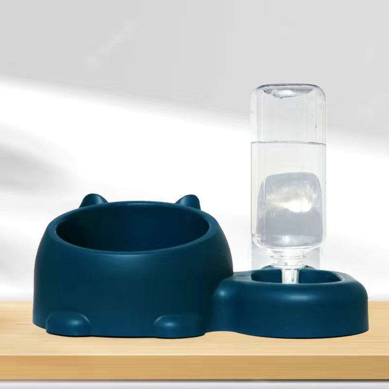 고양이 목 보호 더블 볼 (다크 블루)