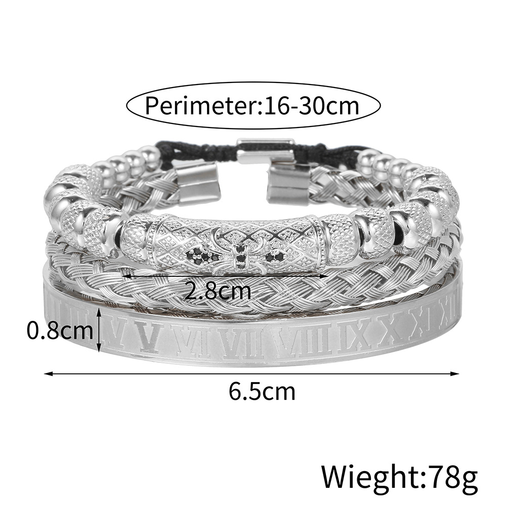 Title 1, Vintage Zirkon Dirsek Dokuma Dantel Bileklik Ta...