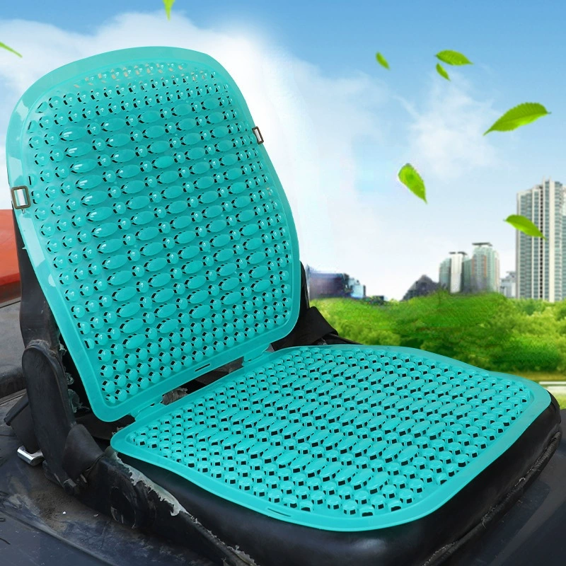 Инженерная Подушка сиденья вилочный погрузчик экскаватор двухслойная вентилируемая дышащая маленькая универсальная подушка сиденья летняя пластиковая квадратная подушка