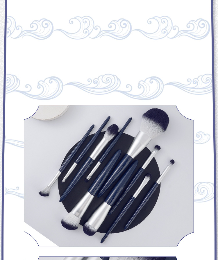 Cangzhou Bihai Chaosheng offers a complete set of 10 makeup brush sets, including foundation brushes, blush brushes, eyeshadow brushes, and makeup tools undefined