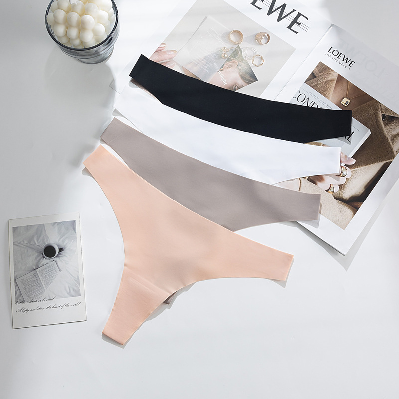 Transfronterizos Amazon tback panties mujeres sin trazas sexy europeas y estadounidenses deportivos fitness thongs