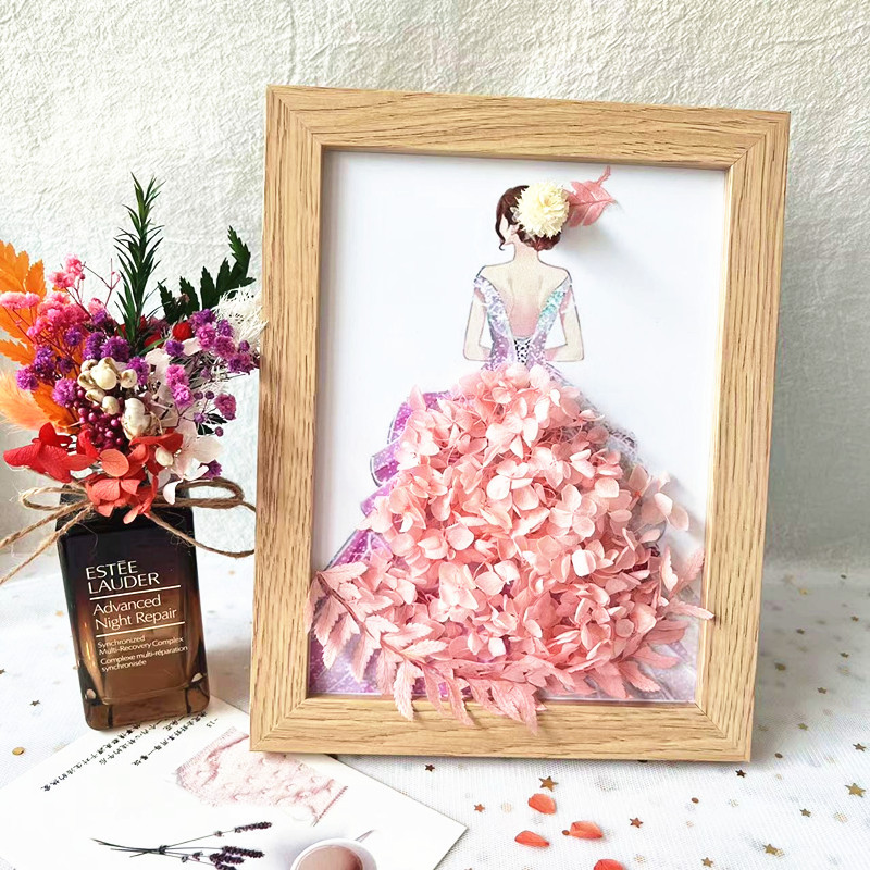 Girl in dress