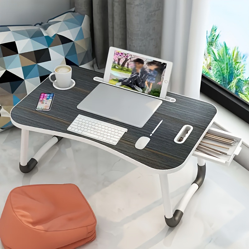 Escritorio de cama de portátil Escritorio de portátil plegable Escritorio de estudio portátil transfronterizo