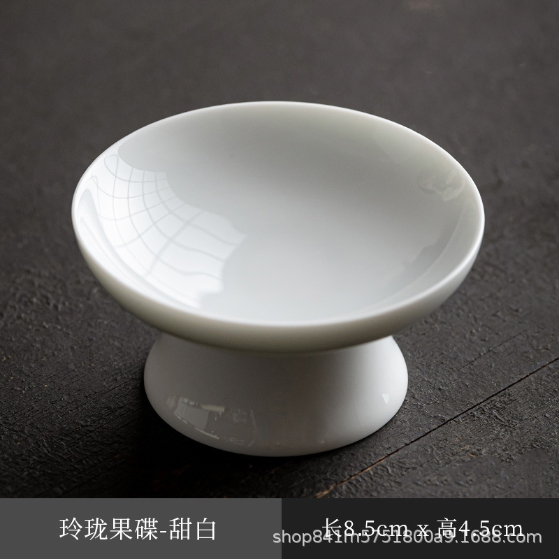 陶磁器の精巧な乾果の皿の中国式の果物の皿のお茶の皿は仏の小さいトレーの瓜の子の間食のお菓子の皿の軽食の皿に供えます。|undefined