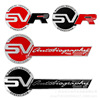 Applicable Land Rover Range Rover SV cover Label tail standard Randan Sports Edition Alphabet SVR Limited Body Decoration Patch