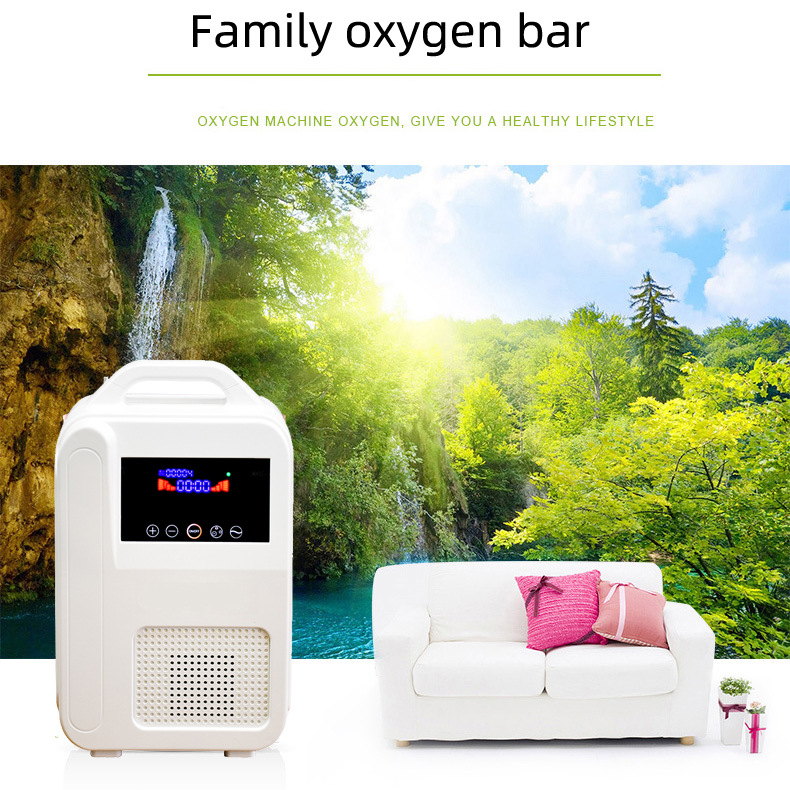 Oxygen booster car air purifier oxygen generator car negative ion aromatherapy humidifier spray mini oxygen bar