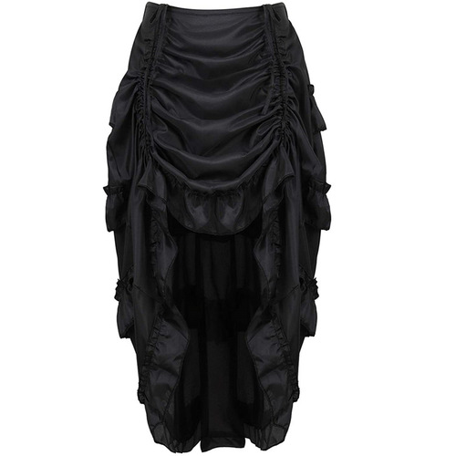 Actual shot of new female modern dance hip-hop street dance performance skirt Halloween ethnic dance stage performance skirt pirate skirt