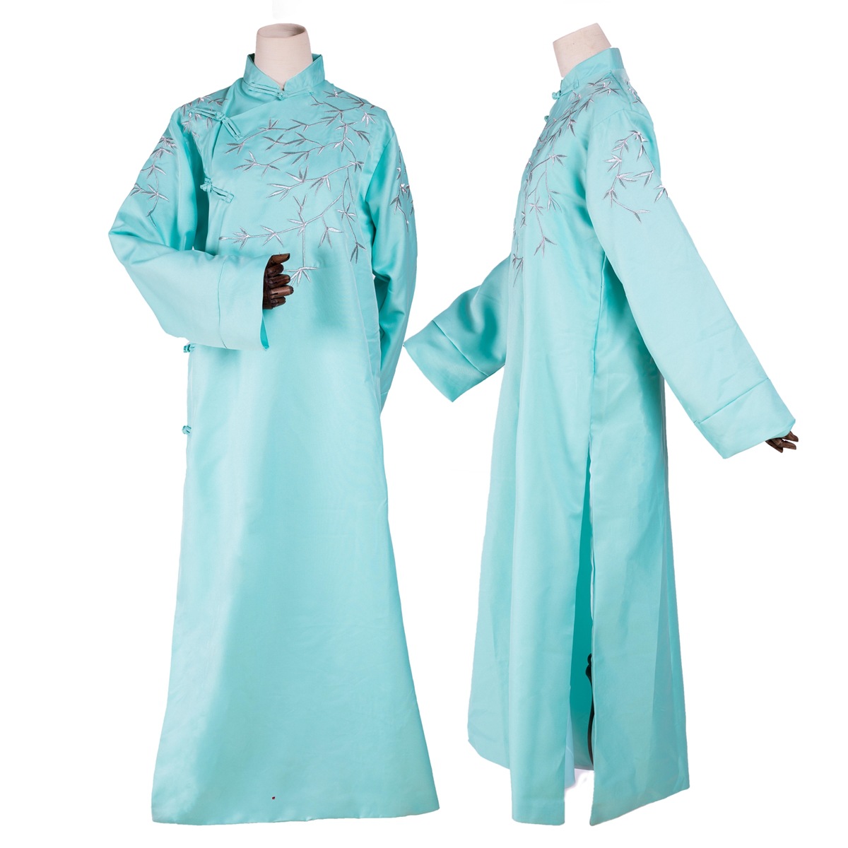 Chinese wedding dress best man bridesmaid dress men's long shirt robe gown Republic of China ancient costume cross talk Brothers Group dress Chinese wedding dress best man bridesmaid dress men's long shirt robe gown Republic of China ancient costume cross talk Brothers Group dress