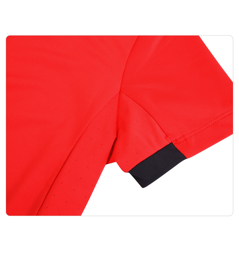 Áo thun ngắn tay golf trẻ em PGM – form thoải mái, mặc xuân hè — YF600-màu trắng, YF600-màu đỏ, YF600-màu xanh nước biển chi tiết 20