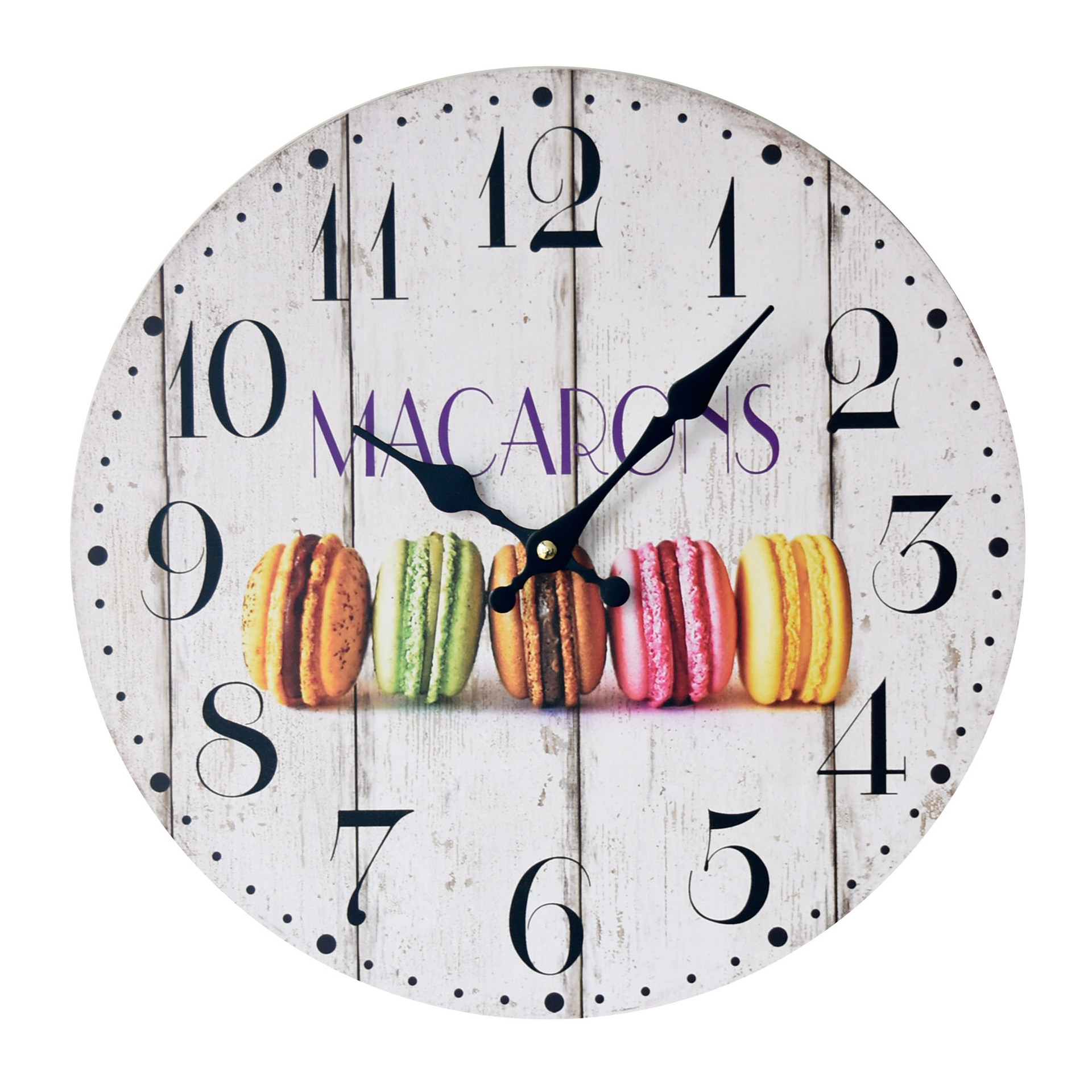 2D sin marco pintura flor reloj de pared redondo de 10 pulgadas reloj electrónico minimalista creativo hogar escaneo segundo reloj de venta caliente transfronteriza