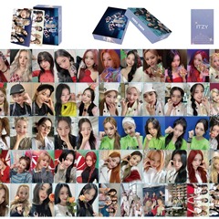 55 ITZY Shin Yoon-jung Yuna Hwang Lyssa Lia Choizie LOMO card accessories small postcards collection