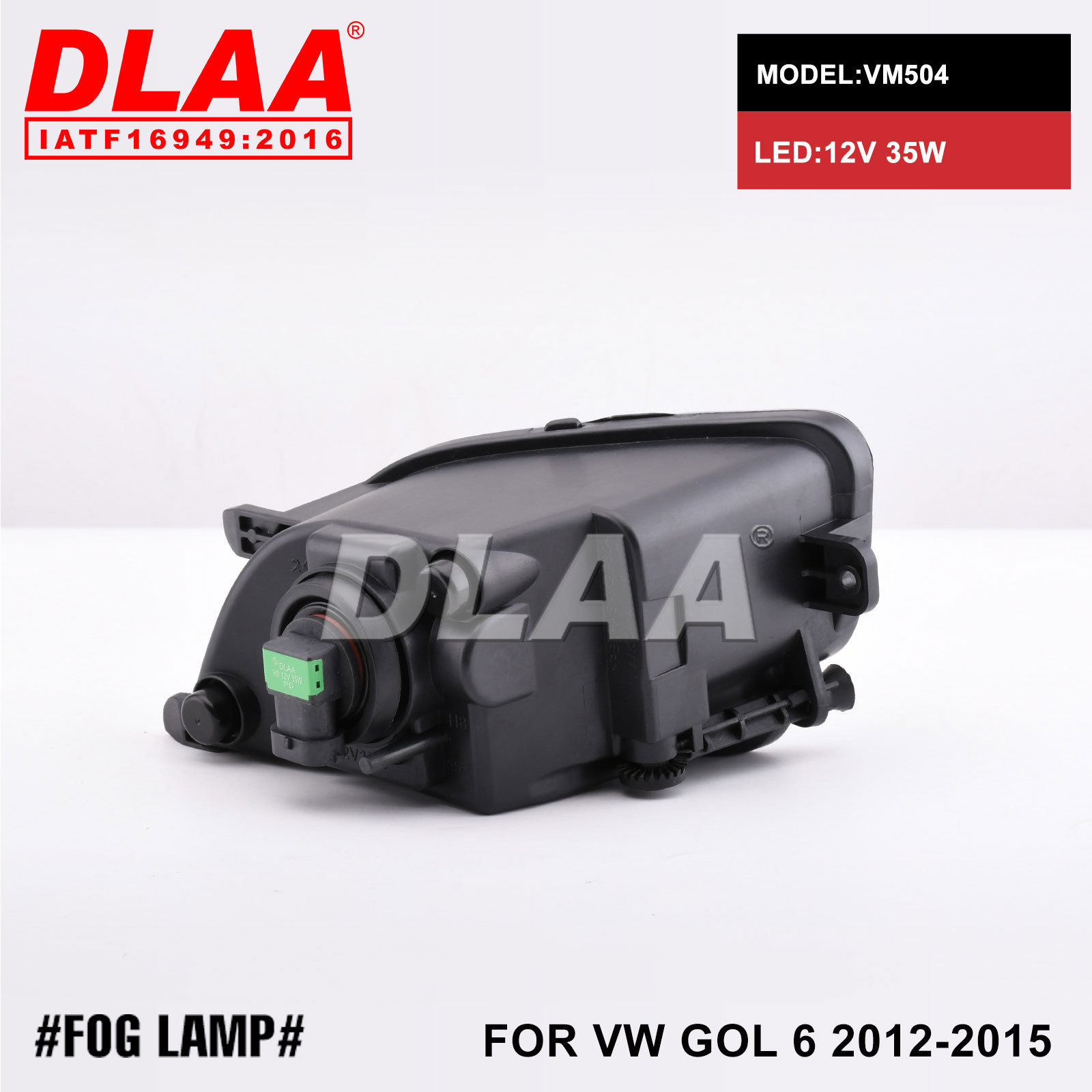 Aplicable a VW GOL 6 2012 - 2015 lámpara de niebla delantera lámpara anti-niebla luz diurna