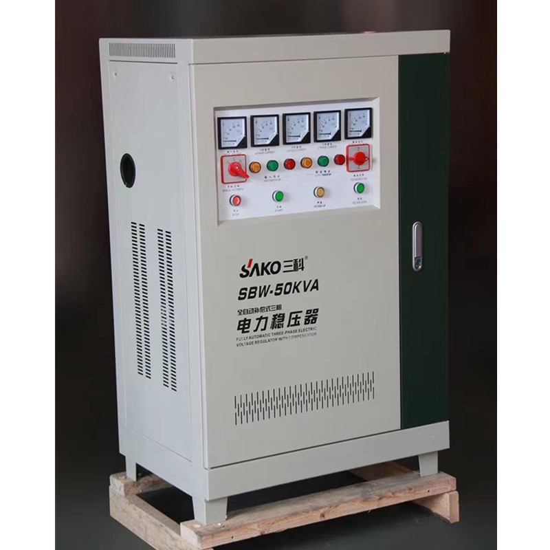 三科SBW-30KVA/30KW贴片机SMT三相全自动大功率补偿式电力稳压器