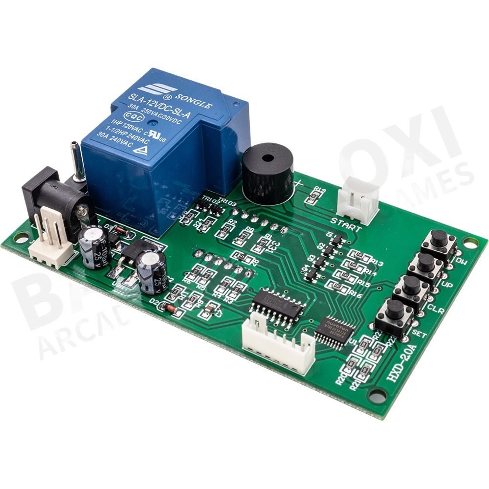 Máquina de juego segundo tiempo panel de control de tiempo de control Timer control PcbPCB placa de circuito Timer