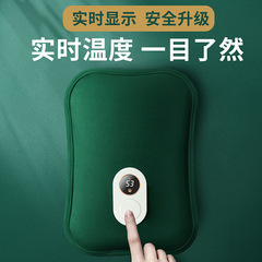 デジタル湯たんぽ充電暖かい手宝暖かい赤ちゃんの大きいサイズの電気暖かい宝のベッドの上で寝ている布団の暖かい足の神器