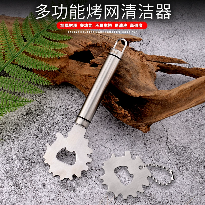 BBQ гриль скребк из нержавеющей стали очиститель для гриля сетка очиститель для наружного гриля из нержавеющей стали скребка производитель